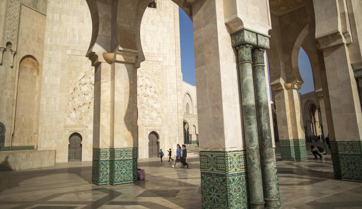 Detail Masjid Hassan Ii Maroko Nomer 24