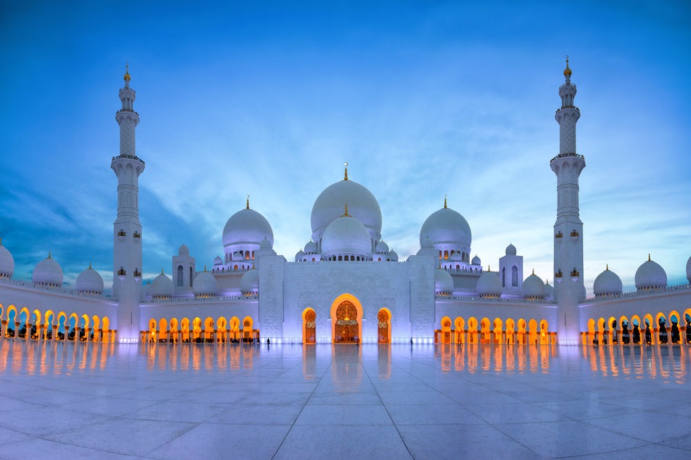Detail Masjid Syekh Zayed Abu Dhabi Nomer 16
