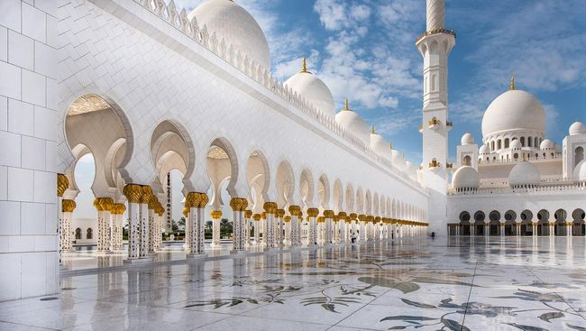 Detail Masjid Syekh Zayed Abu Dhabi Nomer 4