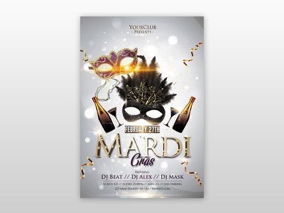 Detail Masquerade Flyer Template Free Koleksi Nomer 31