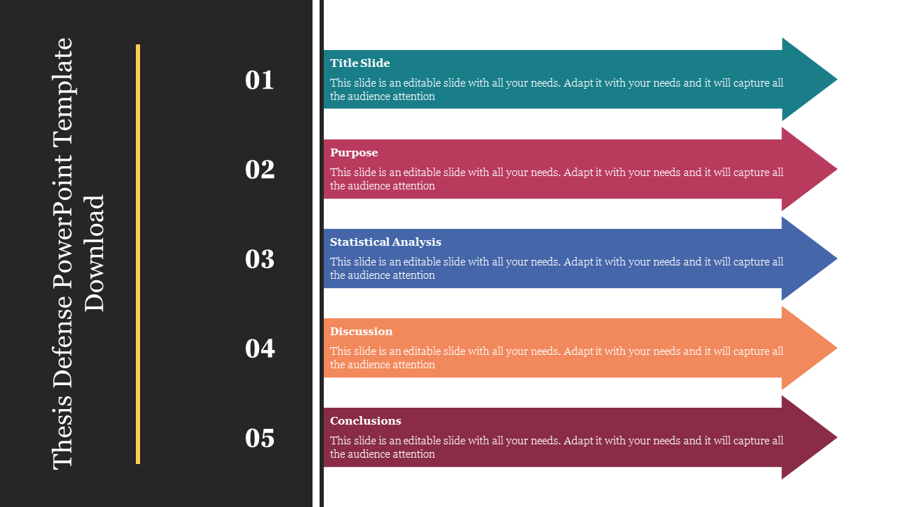 Detail Master Thesis Defense Presentation Template Free Nomer 26