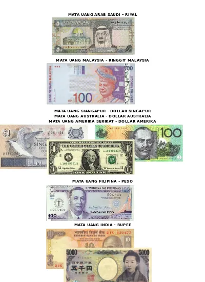 Detail Mata Uang Amerika Serikat Adalah Nomer 50