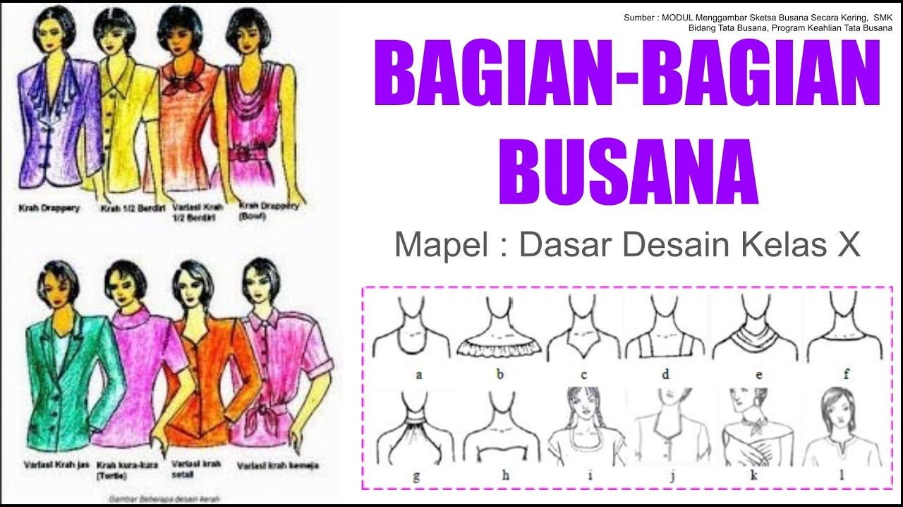 Detail Materi Dasar Desain Busana Kelas 10 Nomer 4