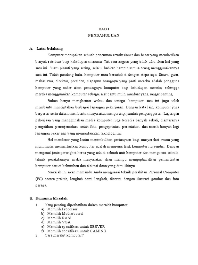 Detail Materi Merakit Pc Beserta Gambar Nomer 35