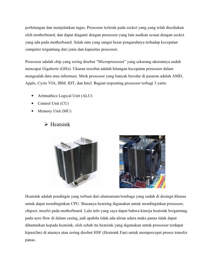 Detail Materi Pereakitan Computer Lengkap Dengan Gambar Nomer 14