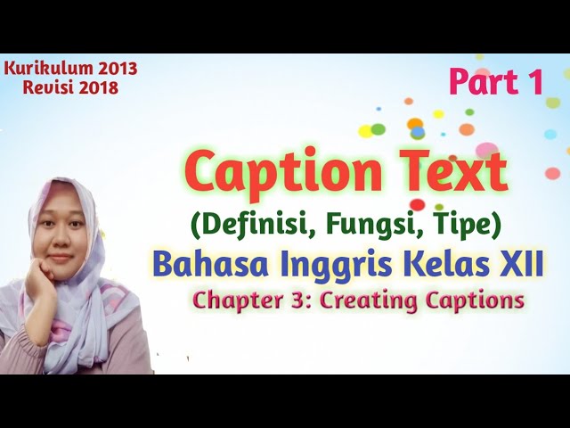 Detail Materi Tentang Caption Dalam Bahasa Inggris Nomer 17