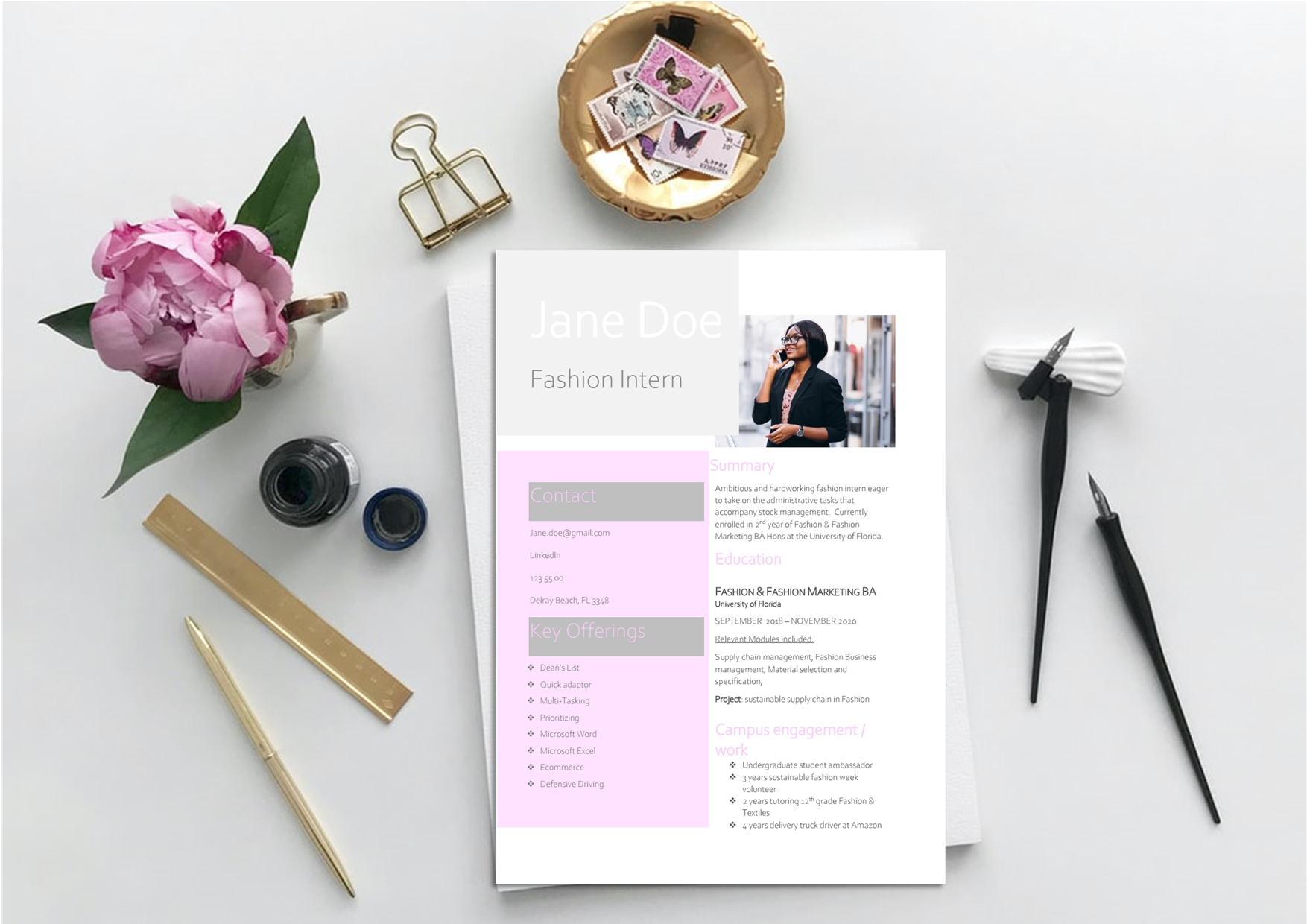 Detail Material Design Resume Template Free Nomer 43