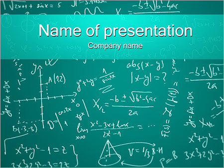 Detail Mathematics Ppt Template Nomer 11