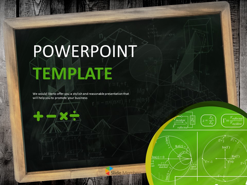 Detail Mathematics Ppt Template Nomer 17