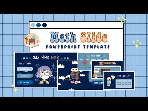 Detail Mathematics Ppt Template Nomer 30