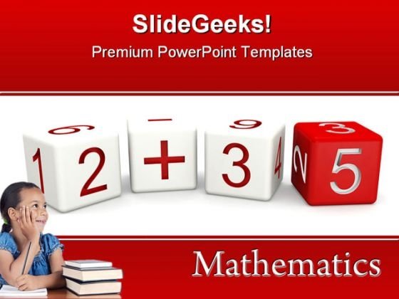 Detail Mathematics Ppt Template Nomer 39