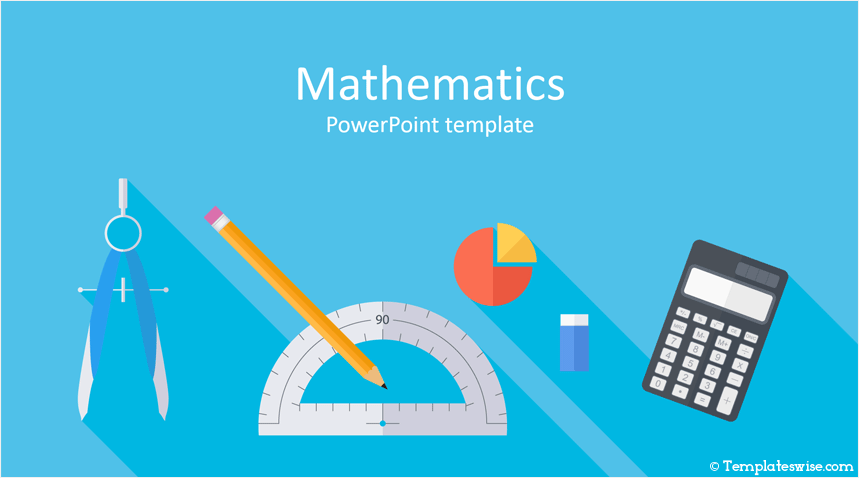 Detail Mathematics Ppt Template Nomer 5