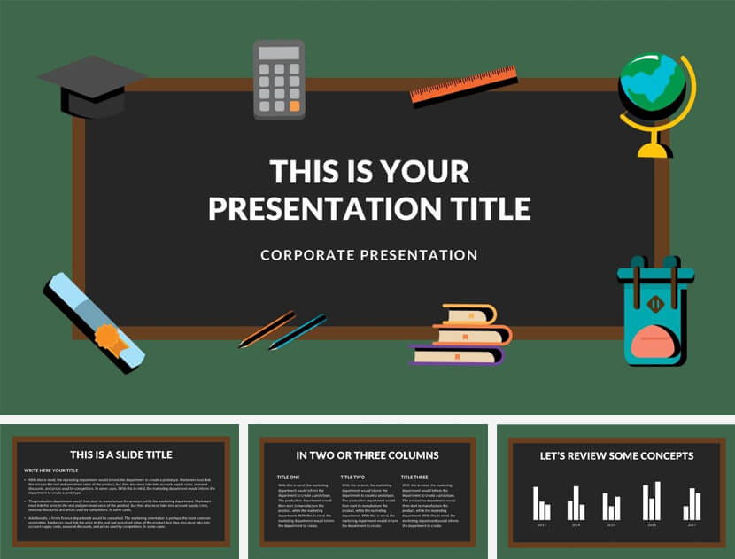 Detail Mathematics Ppt Template Nomer 48