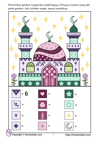 Detail Maze Gambar Masjid Untuk Anak Paud Nomer 15