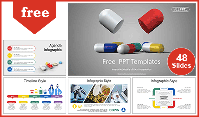 Detail Medical Development Powerpoint Template Nomer 16