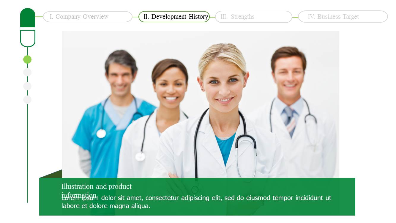 Detail Medical Development Powerpoint Template Nomer 32