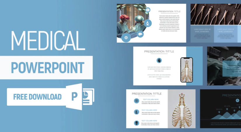 Detail Medical Development Powerpoint Template Nomer 35