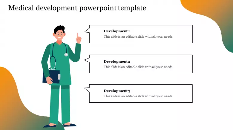 Detail Medical Development Powerpoint Template Nomer 8