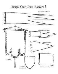 Detail Medieval Flag Template Nomer 21