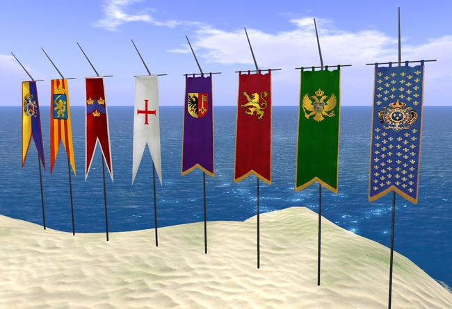 Detail Medieval Flag Template Nomer 26