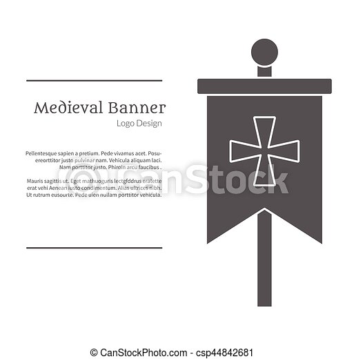 Detail Medieval Flag Template Nomer 46