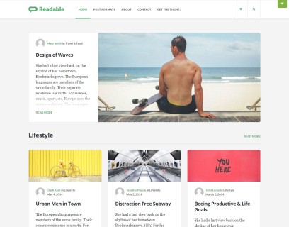 Detail Medium Wordpress Template Nomer 10