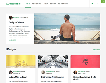 Detail Medium Wordpress Template Nomer 35
