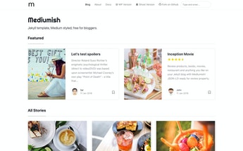 Detail Medium Wordpress Template Nomer 41