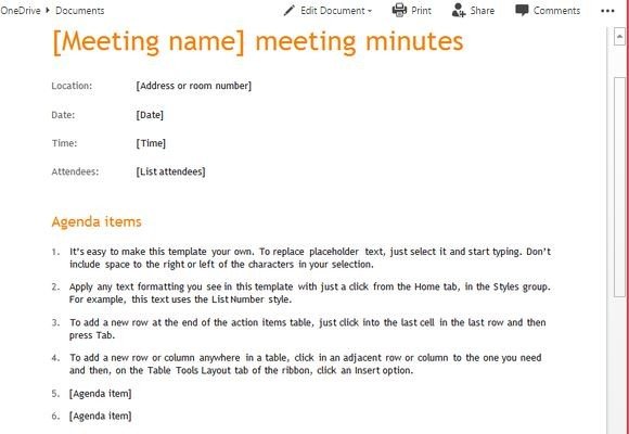 Detail Meeting Minutes Template Powerpoint Nomer 21