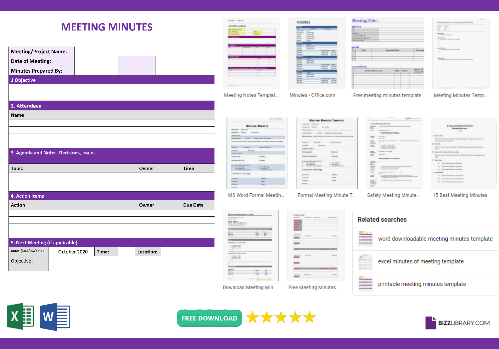 Detail Meeting Minutes Template Powerpoint Nomer 46