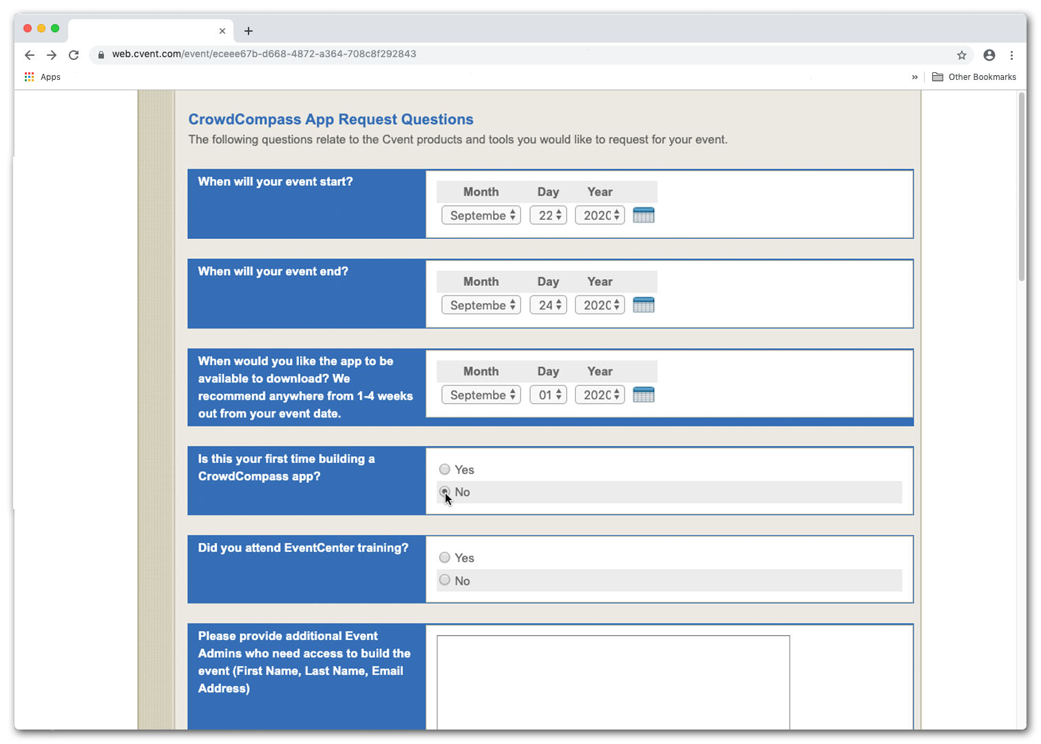 Detail Meeting Request Template Nomer 37