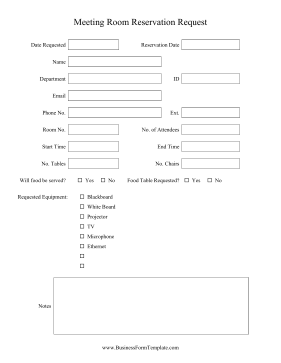 Detail Meeting Request Template Nomer 41