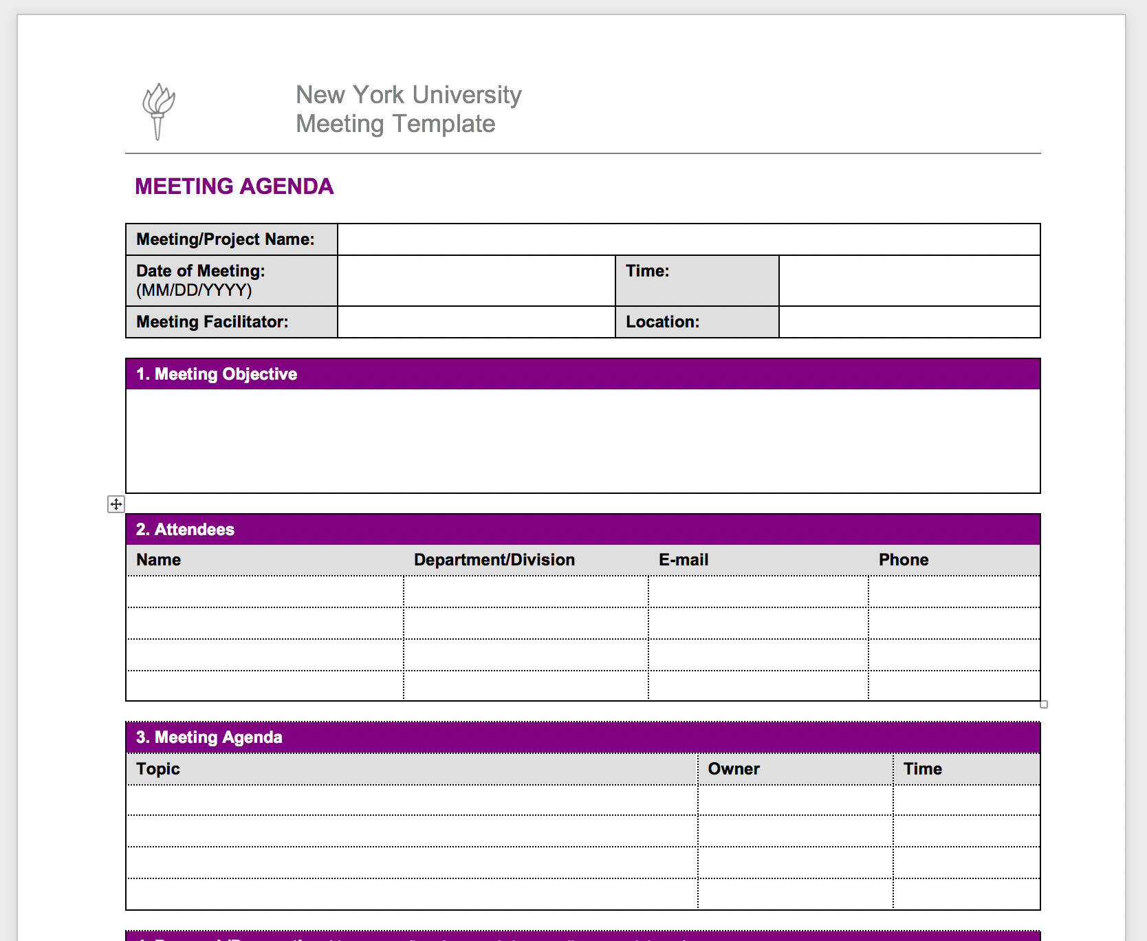 Detail Meeting Template Excel Nomer 17