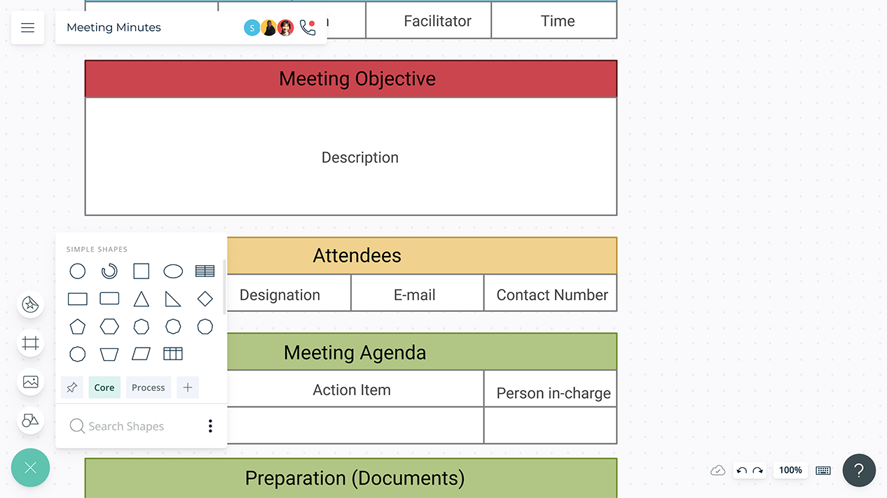 Detail Meeting Template Excel Nomer 42