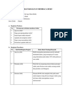 Detail Melaporkan Kegiatan Membaca Buku Nomer 9