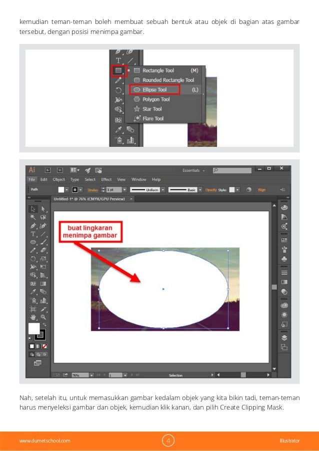 Detail Memasukan Gambar Kedalam Objek Di Illustrator Nomer 30