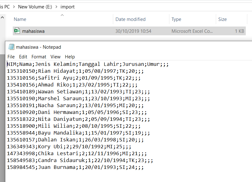 Detail Memasukkan Gambar Ke Database Dari Excel Nomer 48