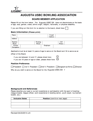 Detail Member Application Template Nomer 25