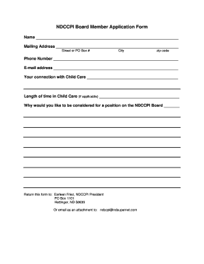 Detail Member Application Template Nomer 35