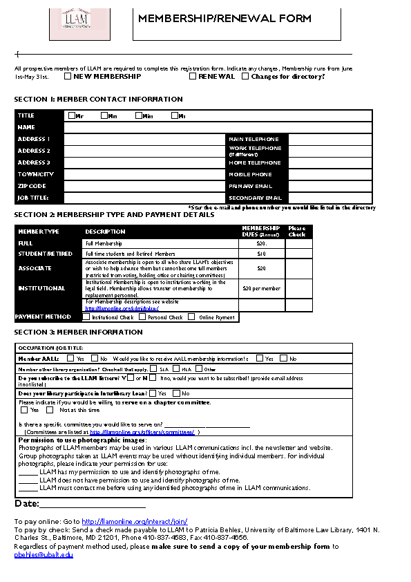 Detail Member Application Template Nomer 43