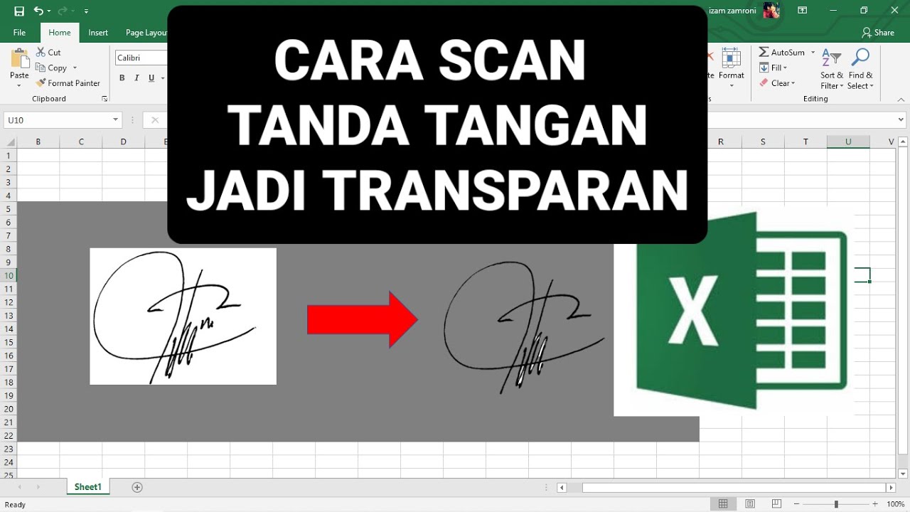 Detail Membuat Gambar Transparan Di Excel Nomer 13
