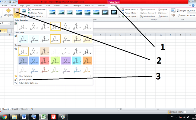 Detail Membuat Gambar Transparan Di Excel Nomer 17