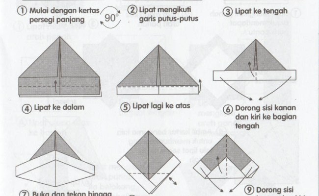 Detail Membuat Kapal Dari Kertas Lipat Nomer 15