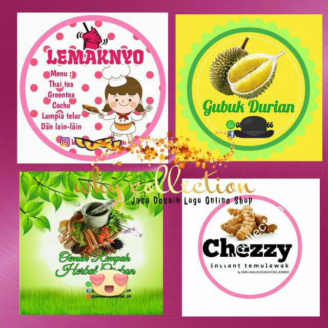 Detail Membuat Logo Makanan Online Nomer 17