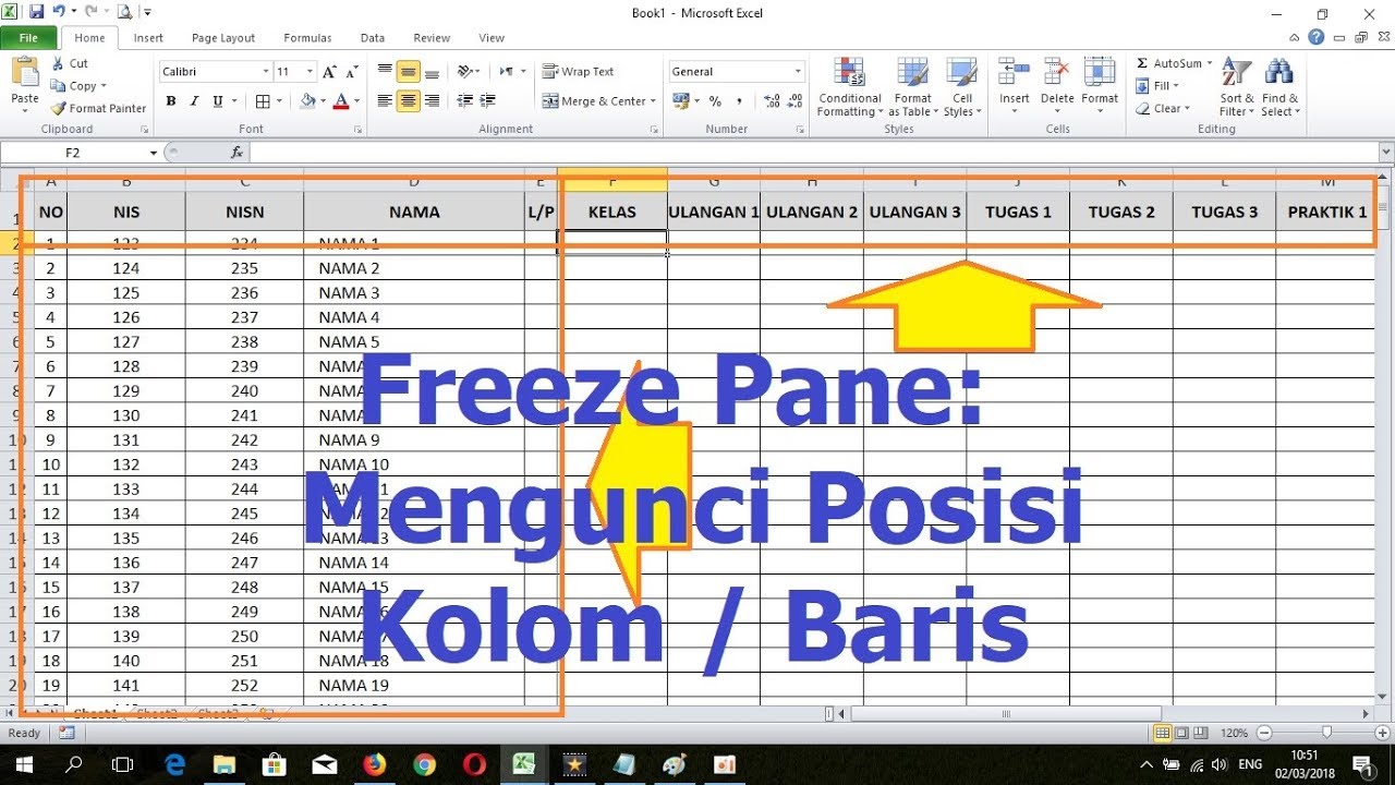 Membuat Posisi Gambar Di Excel Tidak Berubah - KibrisPDR