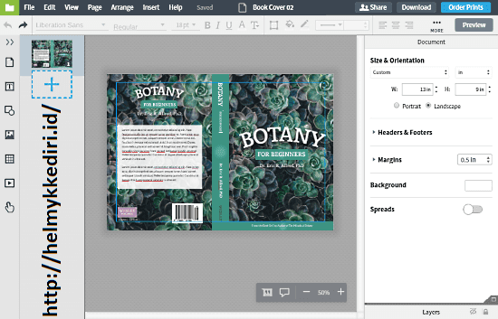 Detail Membuat Sampul Buku Nomer 12