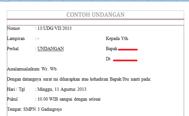 Detail Membuat Surat Massal Di Word 2007 Nomer 11