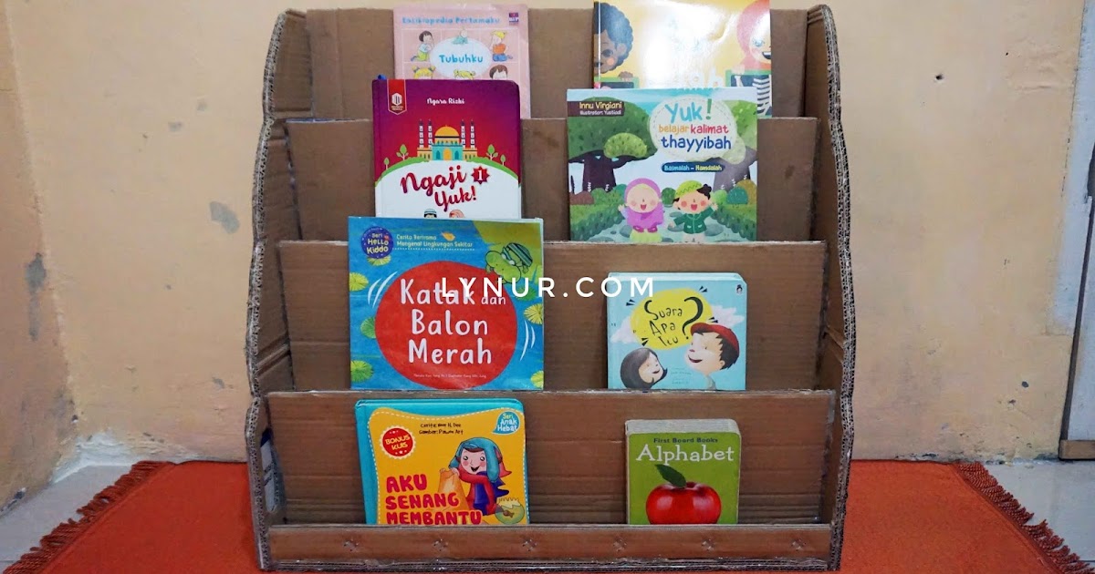 Detail Membuat Tempat Buku Dari Kardus Nomer 22