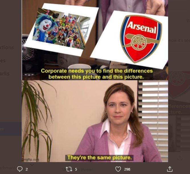 Detail Meme Arsenal Kalah Nomer 8