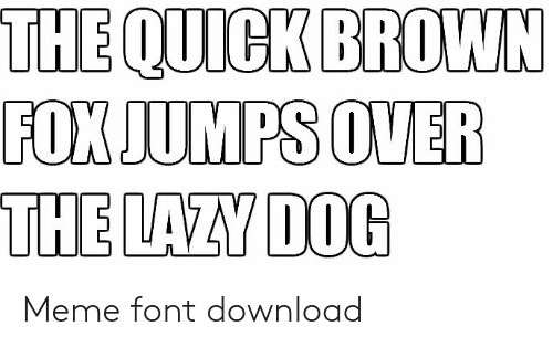 Detail Meme Font Download Nomer 3